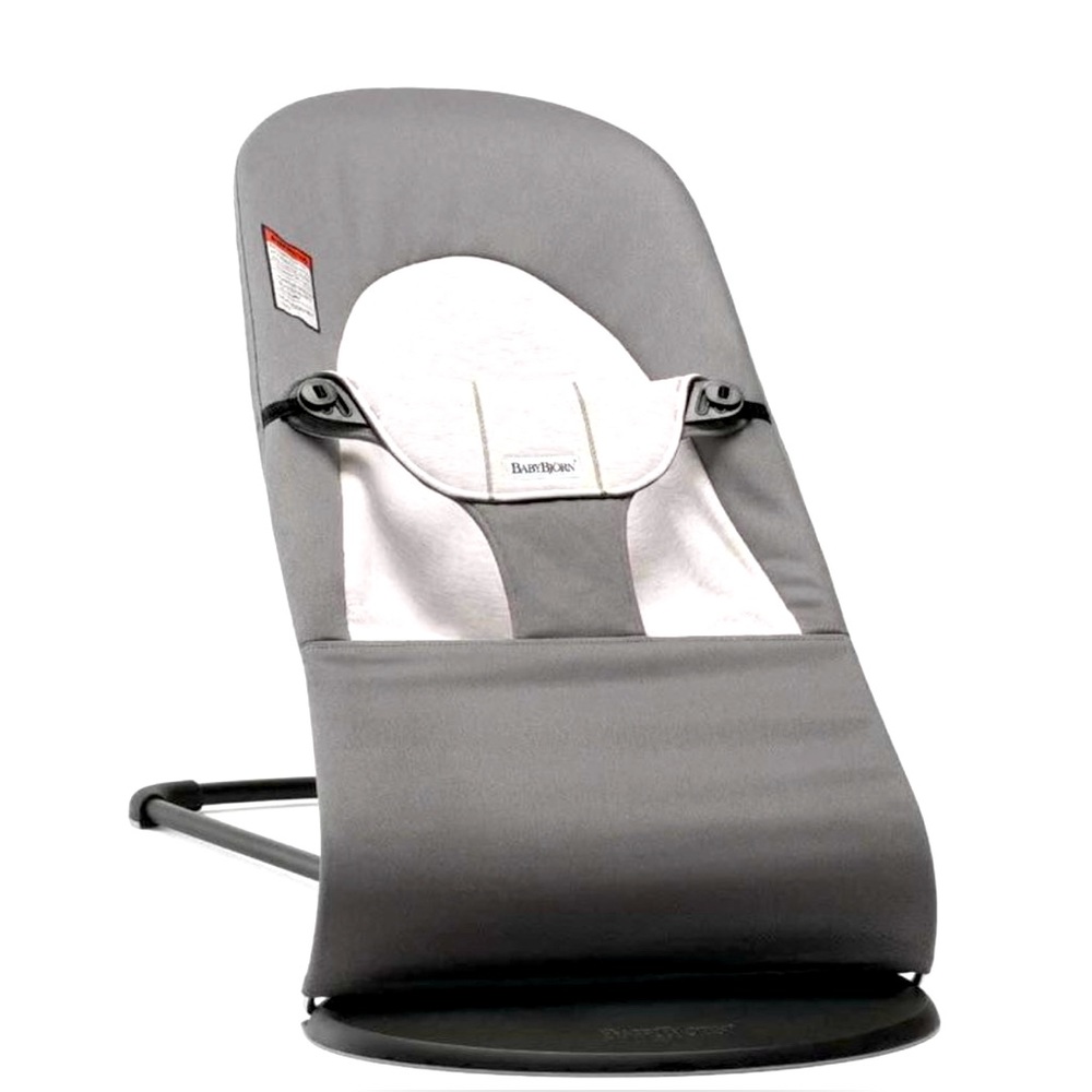 BABYBJORN Bouncer Balance Soft Dark Gray/Gray 3 position folds flat NEW IN BOX